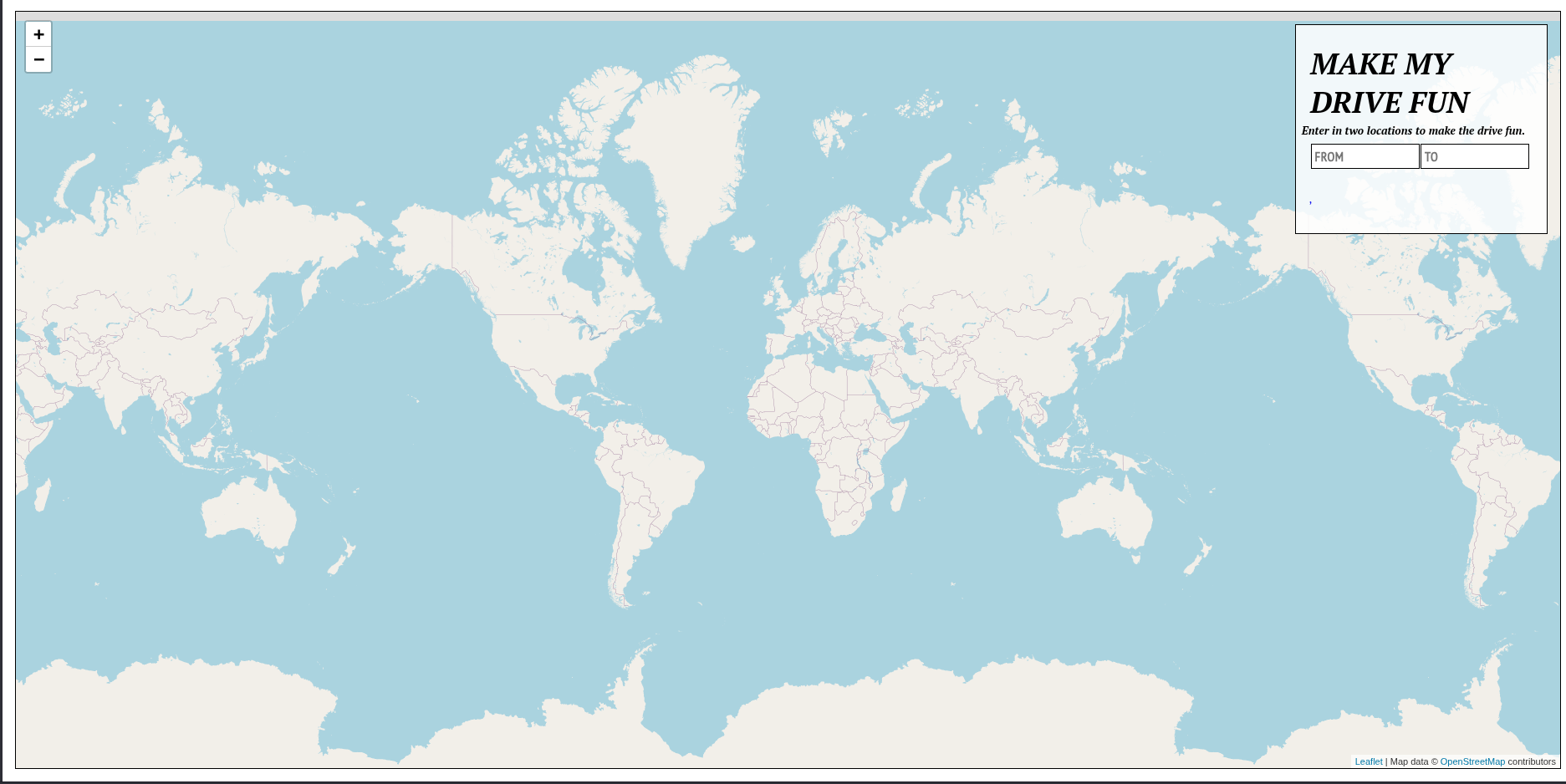 Make my drive fun BR